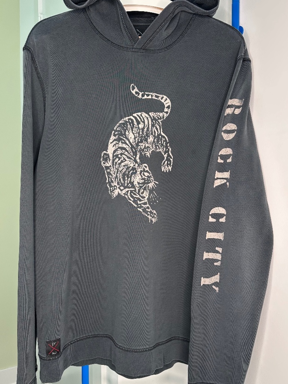 John Varvatos x Nick Jonas Rock City Hoodie Black